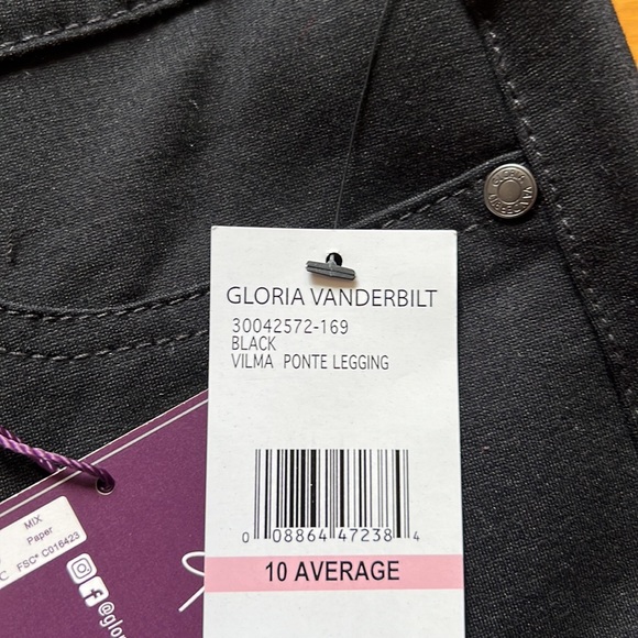 Gloria Vanderbilt Vilma Ponte Legging 